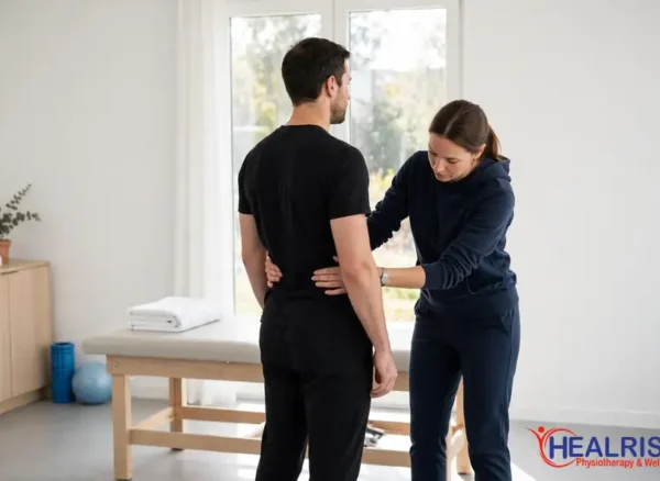 Back pain physiotherapy in Morinville at Healrise Physiotherapy