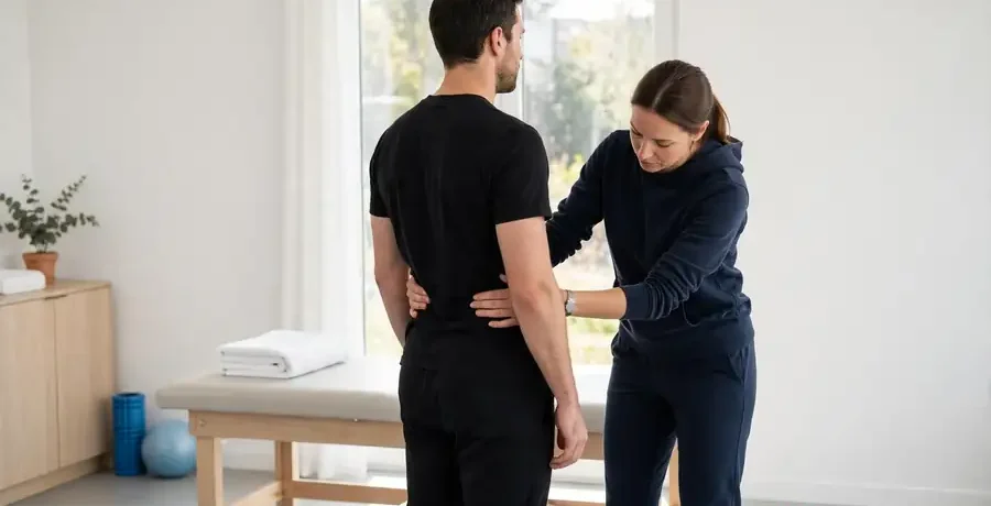 Back pain physiotherapy in Morinville at Healrise Physiotherapy