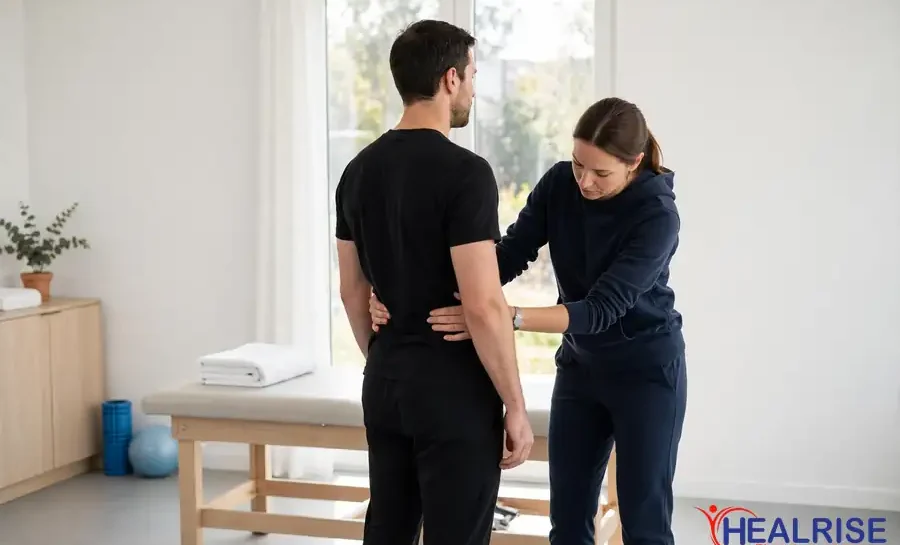 Back pain physiotherapy in Morinville at Healrise Physiotherapy